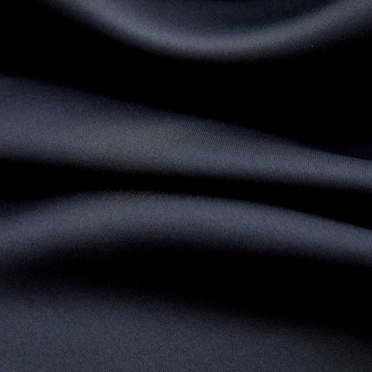 vidaXL Blackout Curtains with Metal Rings 2 pcs Black 140x245 cm