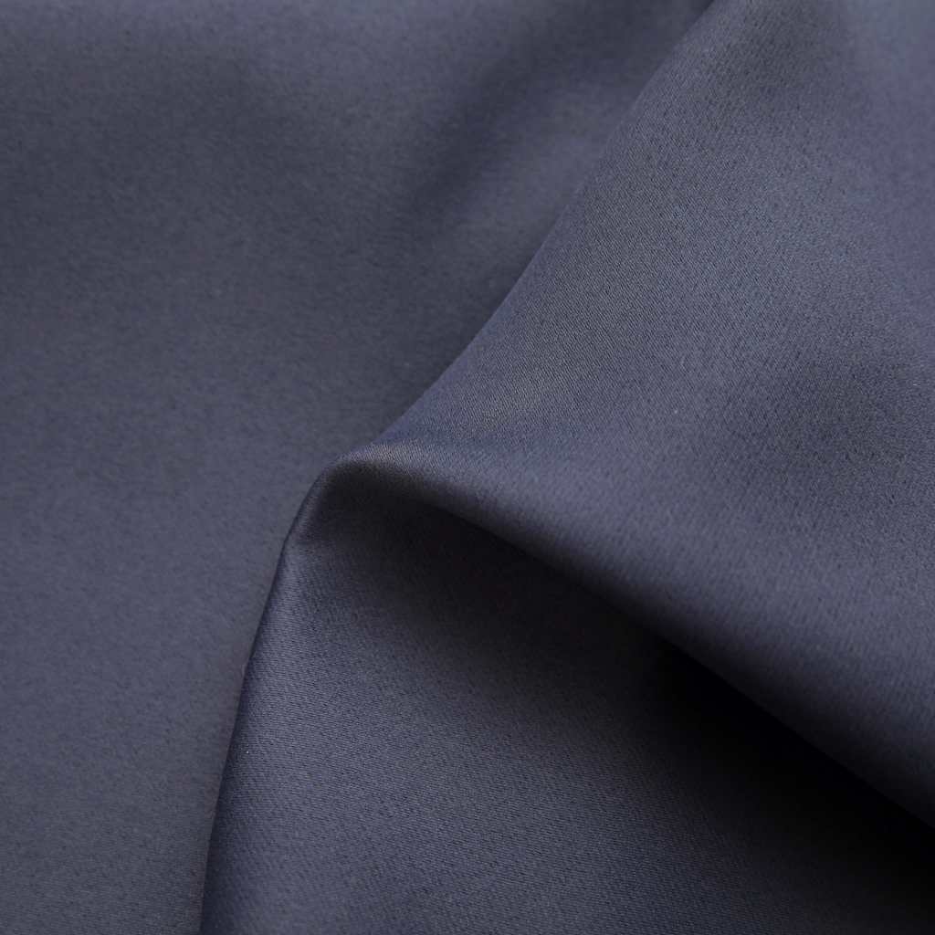 vidaXL Blackout Curtains with Metal Rings 2 pcs Anthracite 140x175 cm