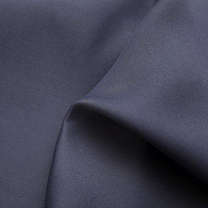 134419 vidaXL Blackout Curtains with Metal Rings 2 pcs Anthracite 140x225 cm