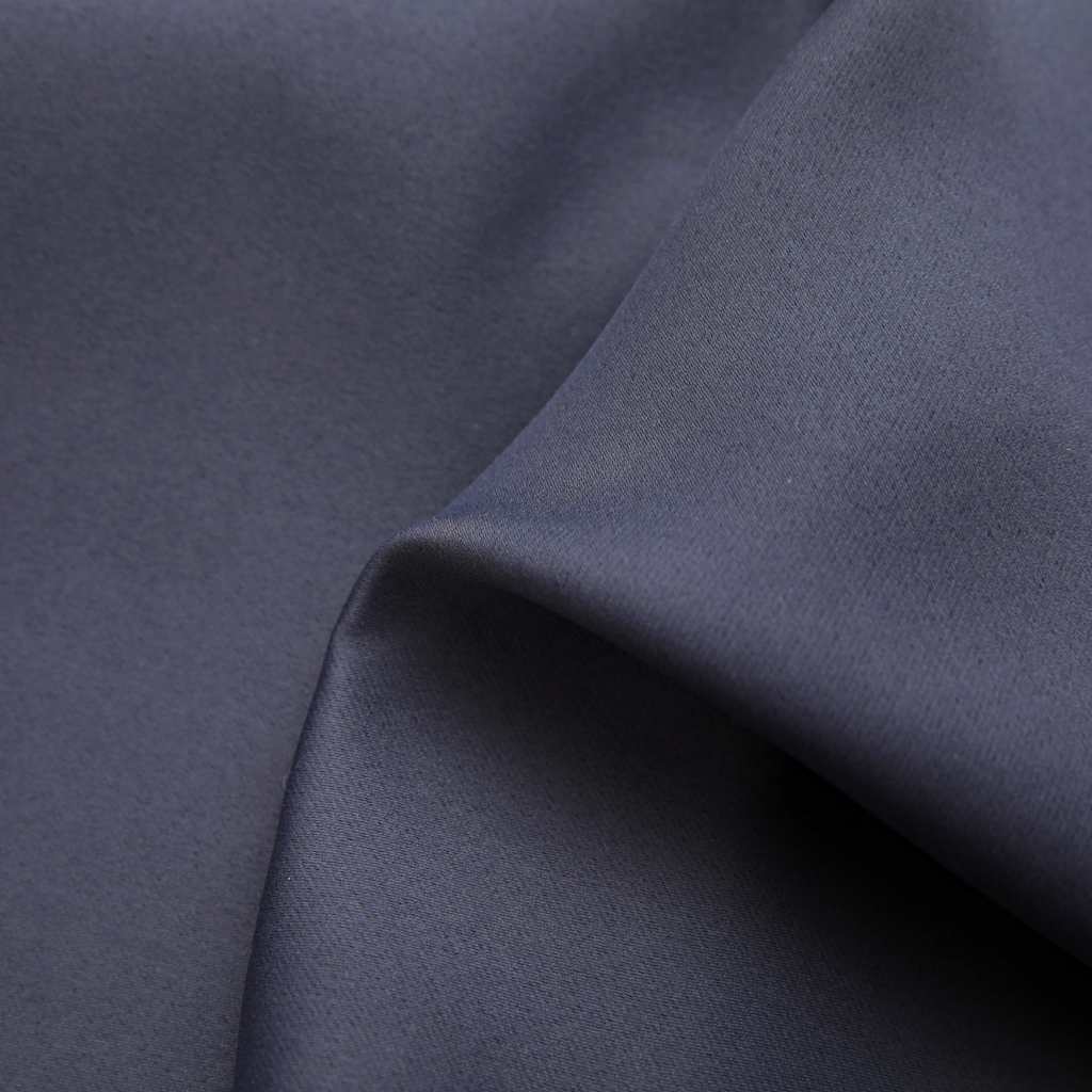 vidaXL Blackout Curtain with Metal Rings Anthracite 290x245 cm