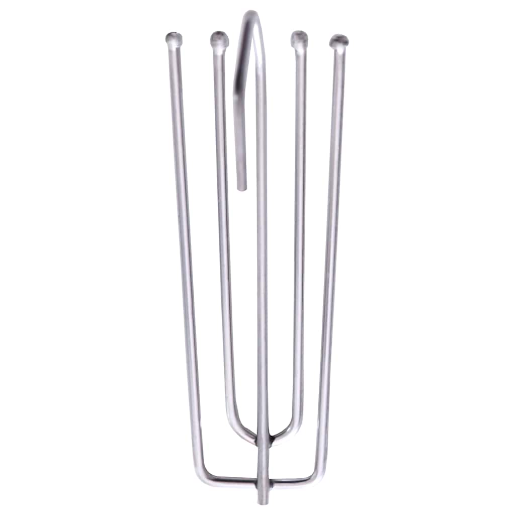 vidaXL Blackout Curtains with Hooks 2 pcs Grey 140x175 cm