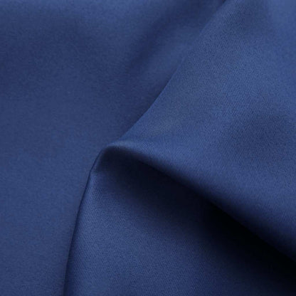 vidaXL Blackout Curtains with Metal Rings 2 pcs Blue 140x175 cm
