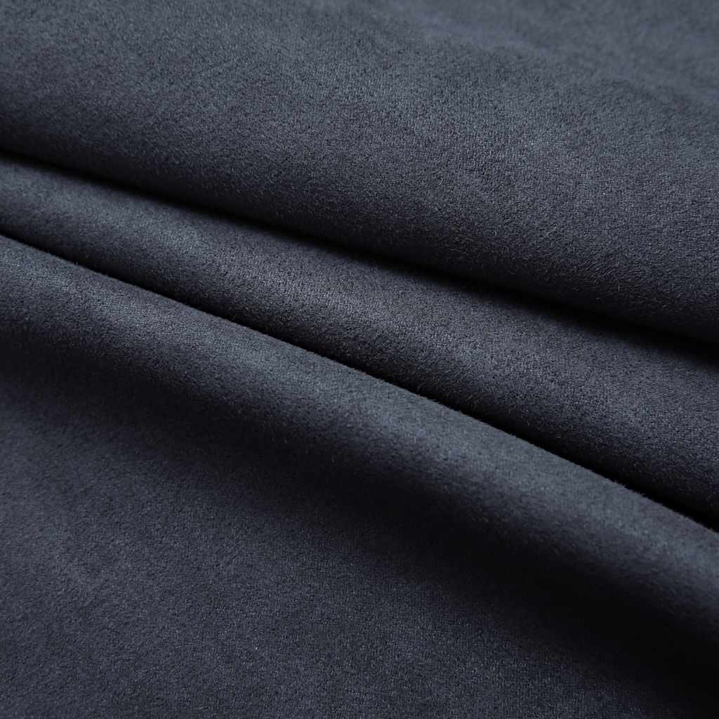 vidaXL Blackout Curtains with Metal Rings 2 pcs Anthracite 140x225 cm