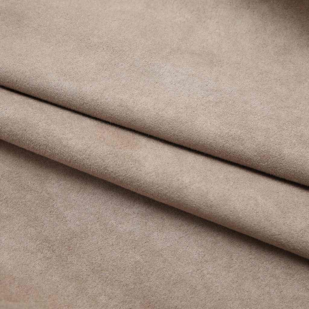 134481 vidaXL Blackout Curtains with Hooks 2 pcs Taupe 140x245 cm
