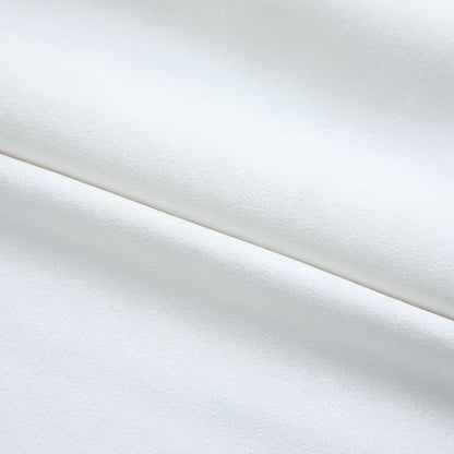 134487 vidaXL Blackout Curtains with Hooks 2 pcs Off White 140x245 cm