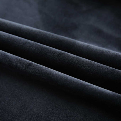 134495 vidaXL Blackout Curtain with Hooks Velvet Black 290x245 cm