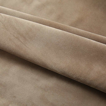 134510 vidaXL Blackout Curtains 2 pcs with Hooks Velvet Beige 140x245 cm