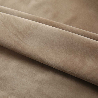 134511 vidaXL Blackout Curtain with Hooks Velvet Beige 290x245 cm