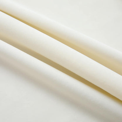 vidaXL Blackout Curtains 2 pcs with Hooks Velvet Cream 140x175 cm
