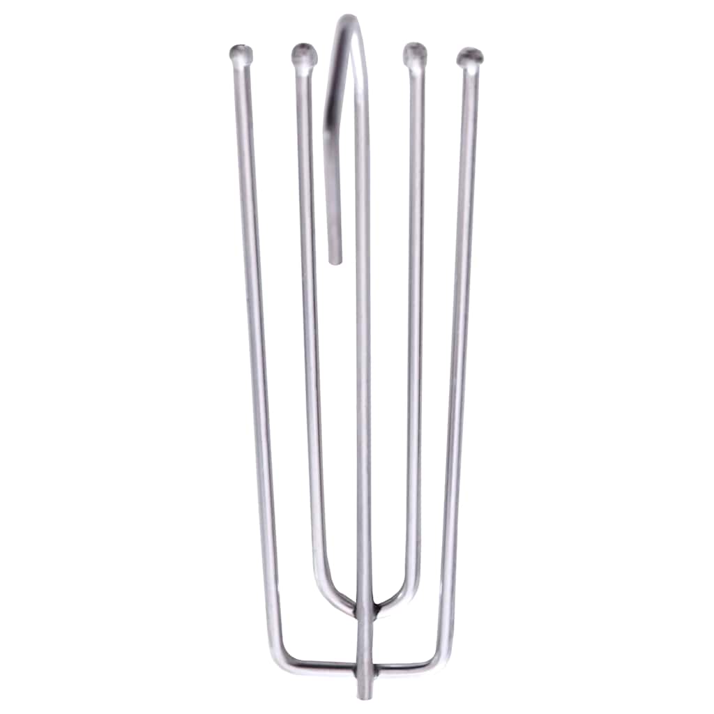 vidaXL Blackout Curtains 2 pcs with Hooks Velvet Cream 140x175 cm