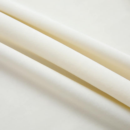 vidaXL Blackout Curtains 2 pcs with Hooks Velvet Cream 140x225 cm