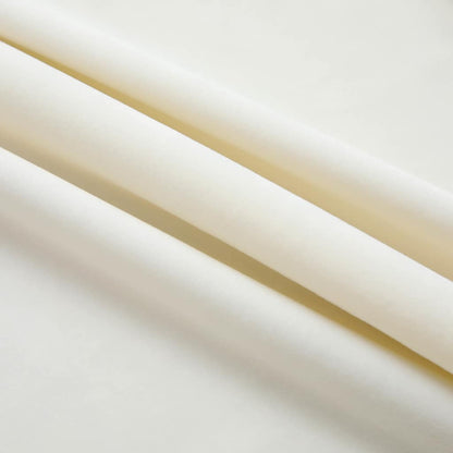 134519 vidaXL Blackout Curtain with Hooks Velvet Cream 290x245 cm