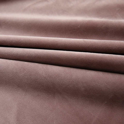 134525 vidaXL Blackout Curtains 2 pcs with Hooks Velvet Antique Pink 140x225cm