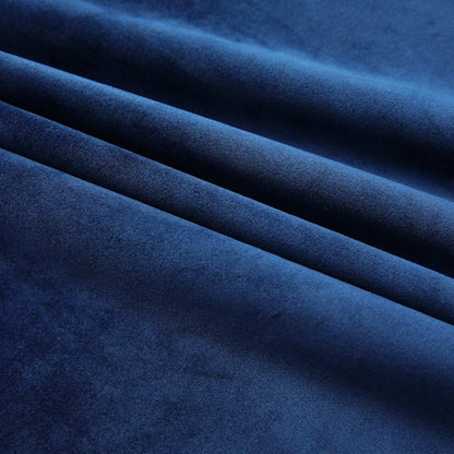 134534 vidaXL Blackout Curtains 2 pcs with Hooks Velvet Dark Blue 140x245 cm