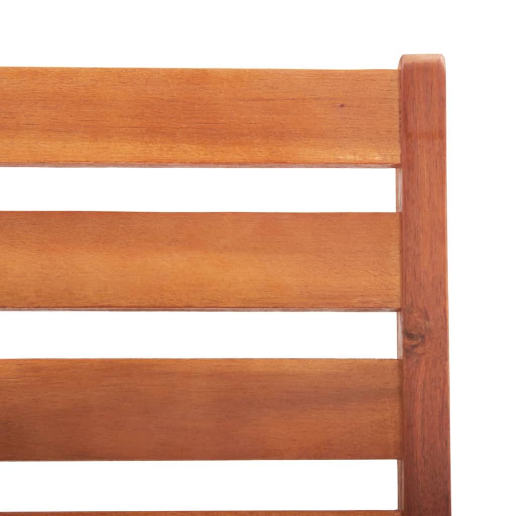 vidaXL Outdoor Chair | Set of 2 | Natural wood | Solid Acacia wood | Standard