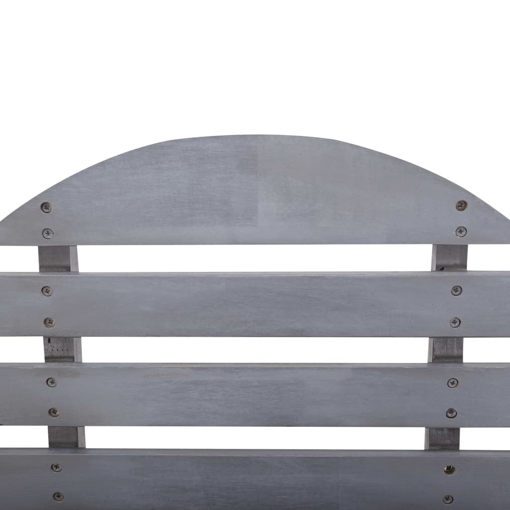 vidaXL Garden Chair | Grey | Solid acacia wood | Light, easy to move