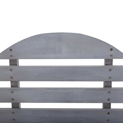vidaXL Garden Chair | Grey | Solid acacia wood | Light, easy to move