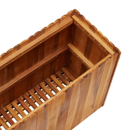 vidaXL Garden Raised Bed 100x30x50 cm Solid Acacia Wood