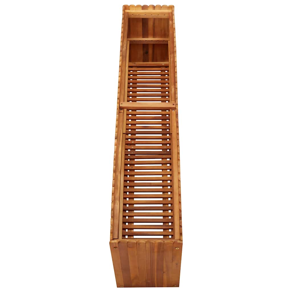 45925 vidaXL Garden Raised Bed 150x30x50 cm Solid Acacia Wood