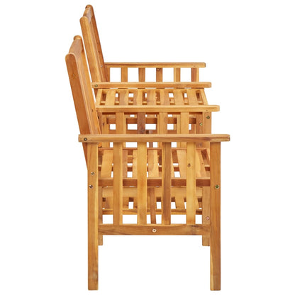 vidaXL Bistro Set | Natural wood colour | Solid Acacia wood | Standard | Durable