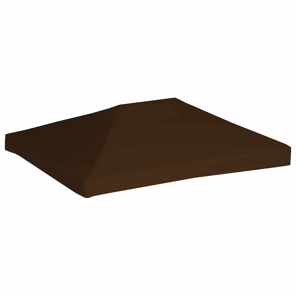 vidaXL Gazebo Top Cover 310 g/m² 3x4 m Brown