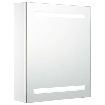 285115 vidaXL LED Bathroom Mirror Cabinet 50x13,5x60 cm