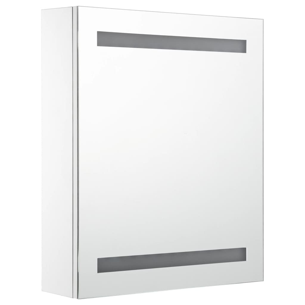 285115 vidaXL LED Bathroom Mirror Cabinet 50x13,5x60 cm