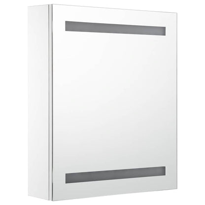 285115 vidaXL LED Bathroom Mirror Cabinet 50x13,5x60 cm