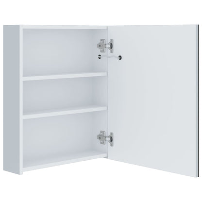 285115 vidaXL LED Bathroom Mirror Cabinet 50x13,5x60 cm