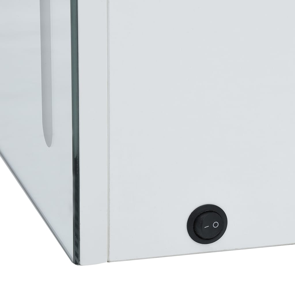 vidaXL LED Bathroom Mirror Cabinet 50x13.5x60 cm