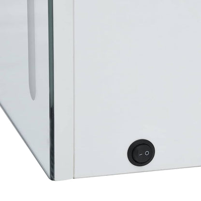 285115 vidaXL LED Bathroom Mirror Cabinet 50x13,5x60 cm