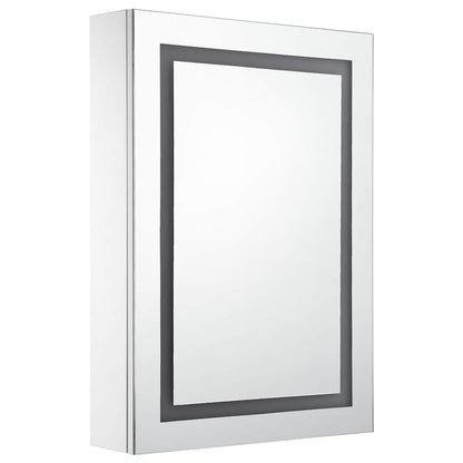285116 vidaXL LED Bathroom Mirror Cabinet 50x13x70 cm