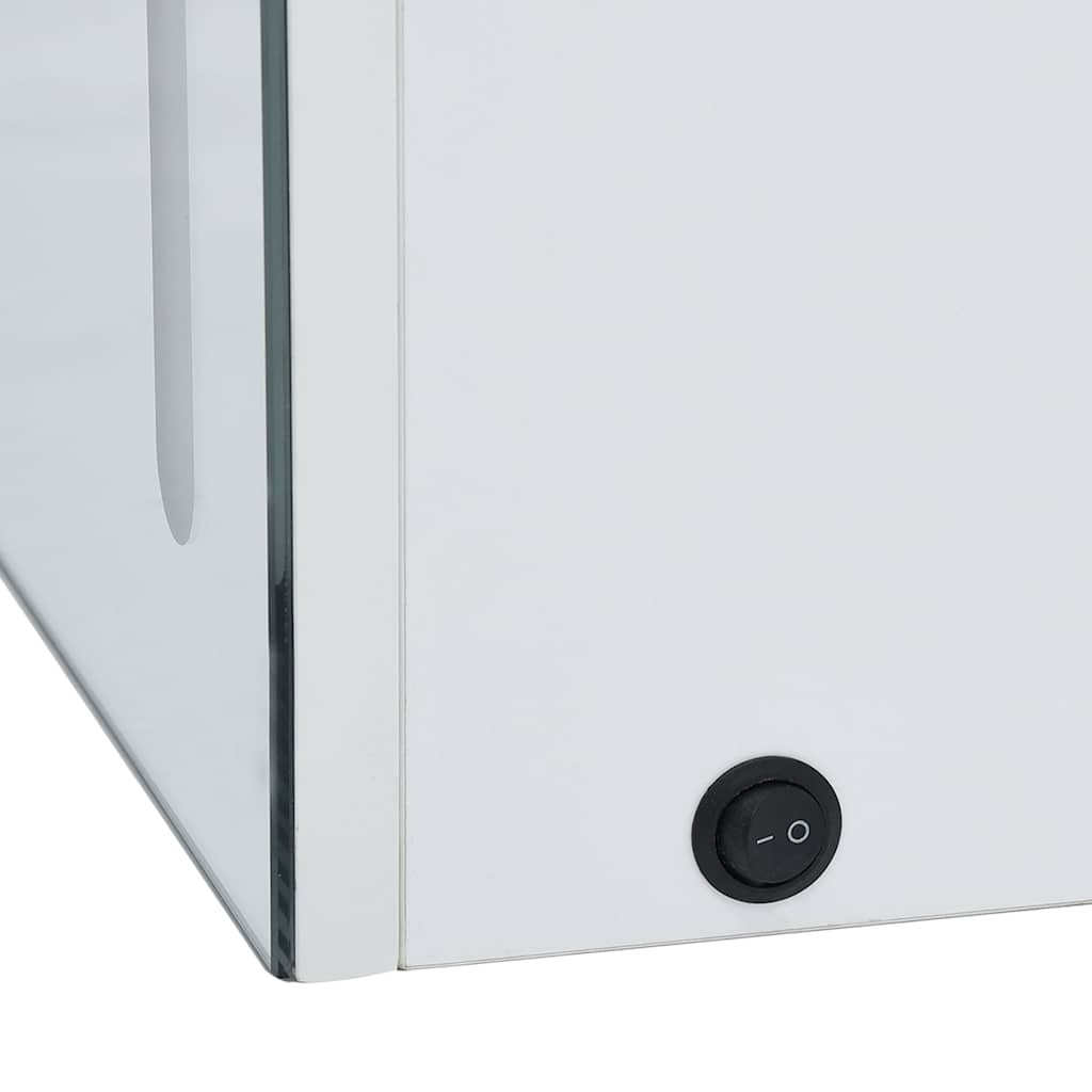 285123 vidaXL LED Bathroom Mirror Cabinet 80x12,2x68 cm