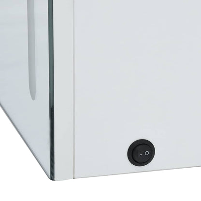 285123 vidaXL LED Bathroom Mirror Cabinet 80x12,2x68 cm