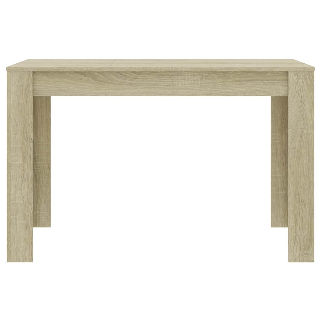 vidaXL Dining Table | Sonoma Oak | Engineered Wood | 120x60x76 cm | Minimalistic
