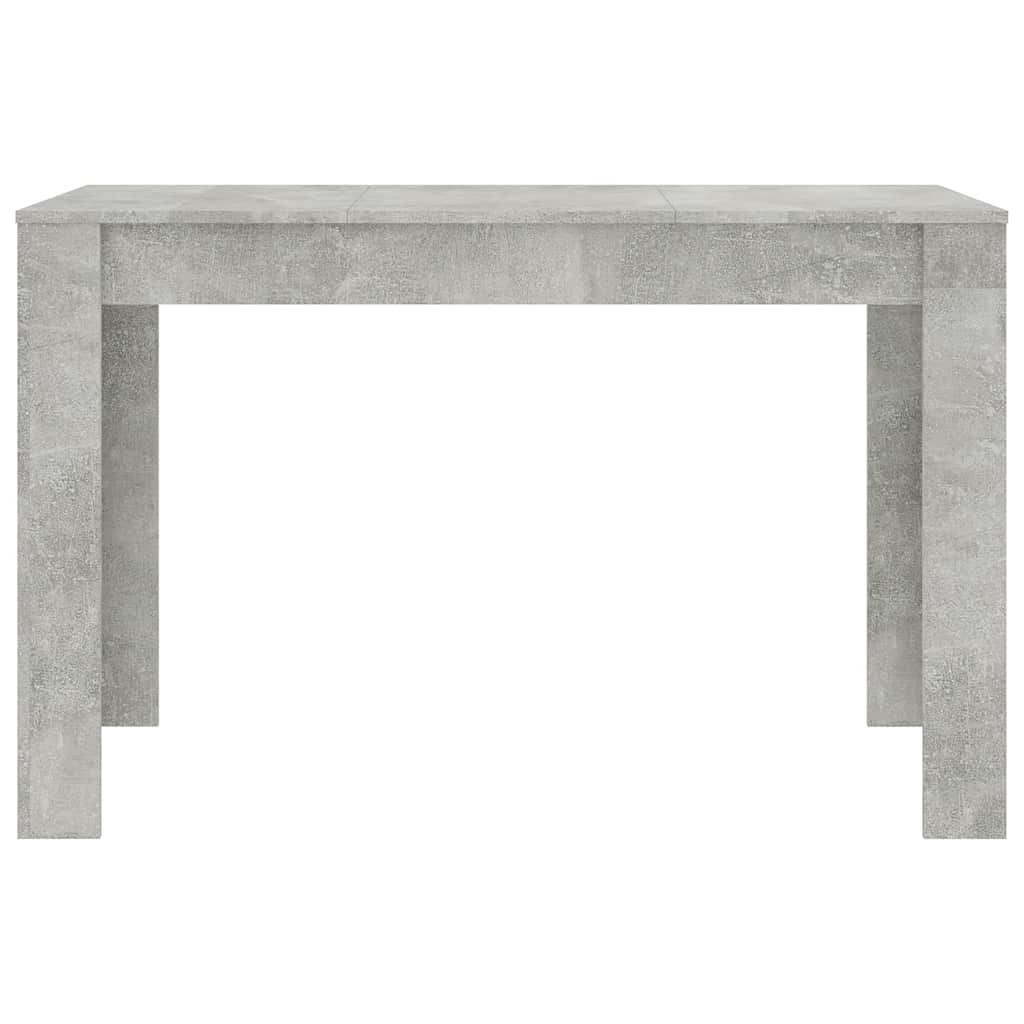 vidaXL Dining Table | Concrete grey | Engineered wood | Standard |  Durable