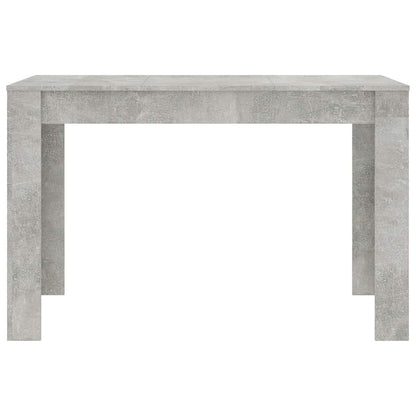 vidaXL Dining Table | Concrete grey | Engineered wood | Standard |  Durable