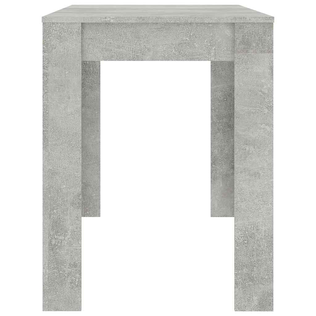 vidaXL Dining Table | Concrete grey | Engineered wood | Standard |  Durable