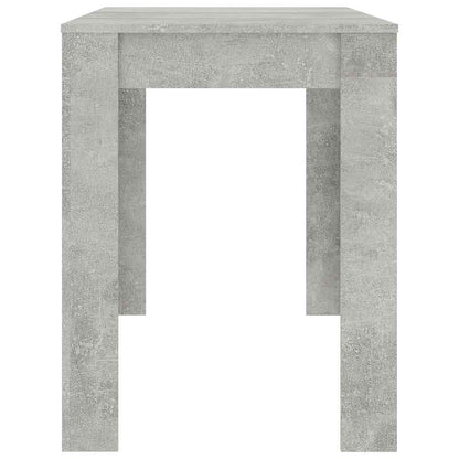 vidaXL Dining Table | Concrete grey | Engineered wood | Standard |  Durable