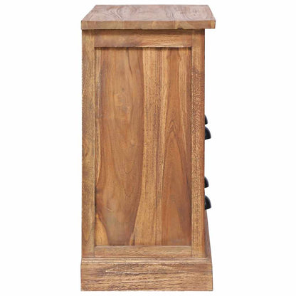 285311 vidaXL Side Cabinet 60x30x60 cm Solid Teak