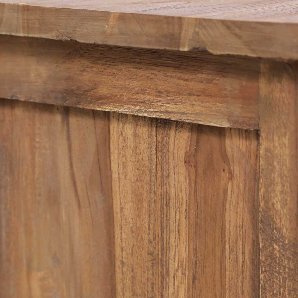 285311 vidaXL Side Cabinet 60x30x60 cm Solid Teak