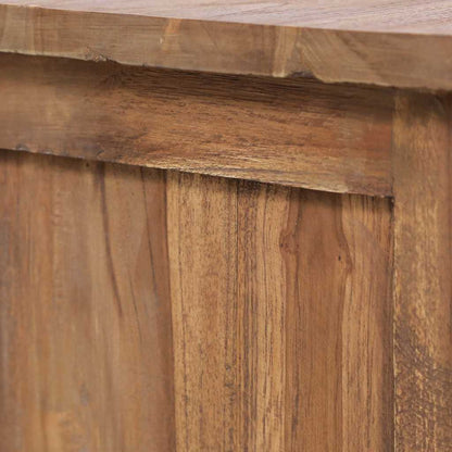285311 vidaXL Side Cabinet 60x30x60 cm Solid Teak