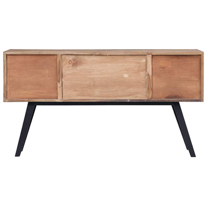 285314 vidaXL Side Cabinet 110x30x75 cm Solid Teak