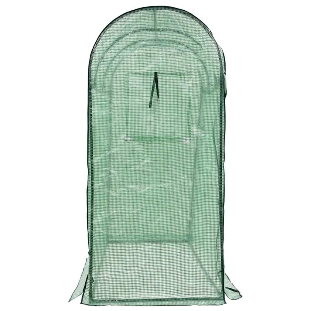 vidaXL Greenhouse with Zippered Door 200x80x170 cm
