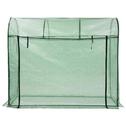 vidaXL Greenhouse with Zippered Door 200x80x170 cm