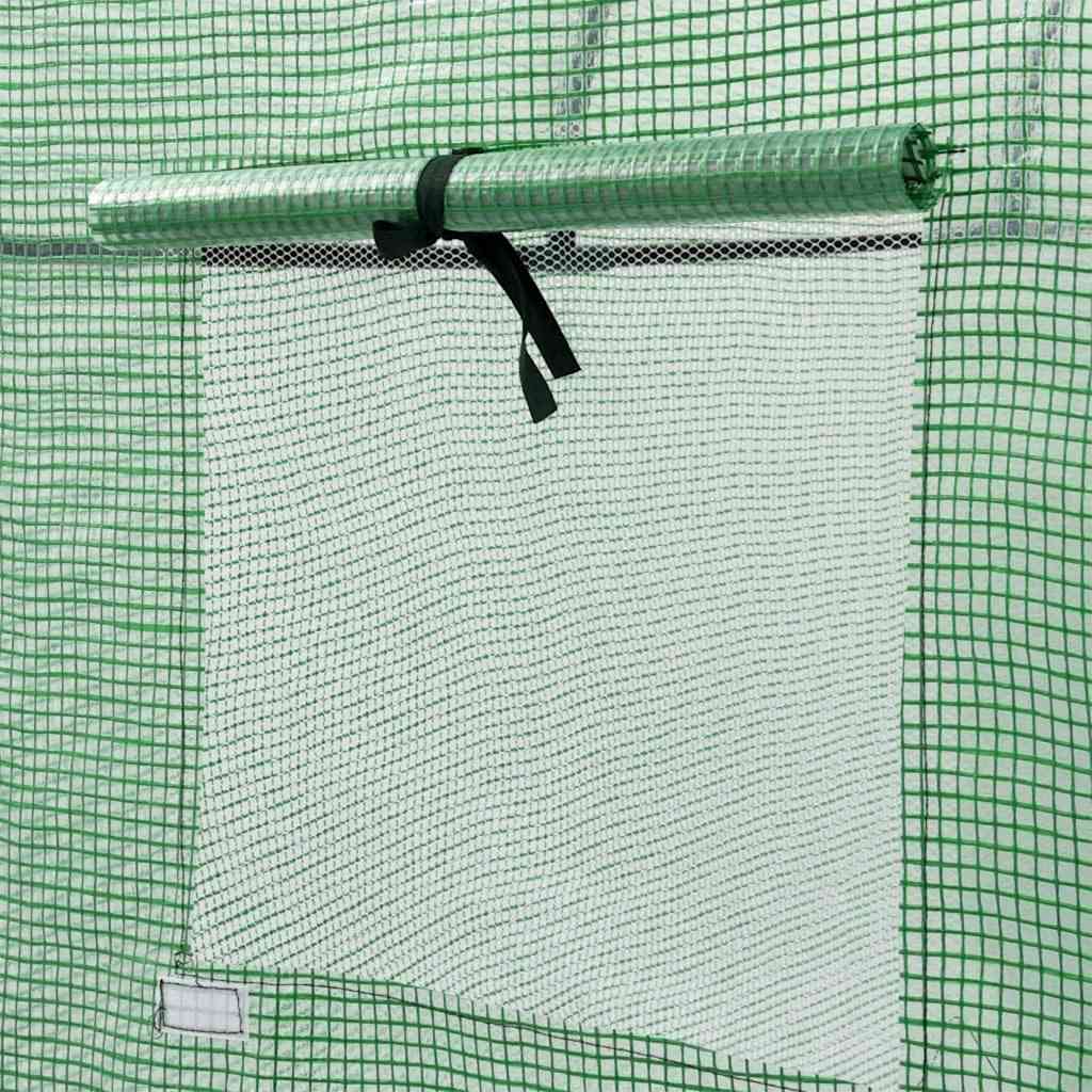 vidaXL Greenhouse with Zippered Door 200x80x170 cm