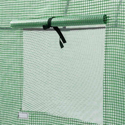 vidaXL Greenhouse with Zippered Door 200x80x170 cm