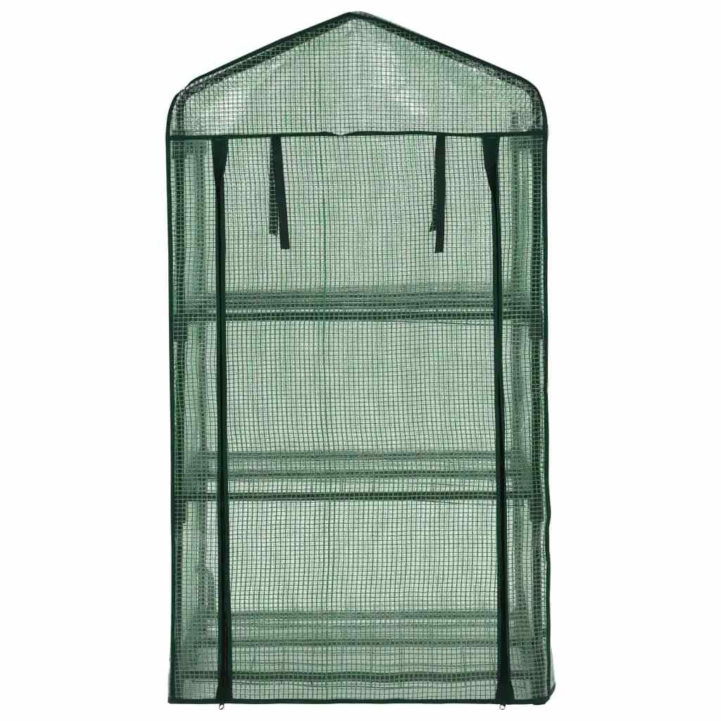 vidaXL 3-Tier Mini Greenhouse 69x49x125 cm
