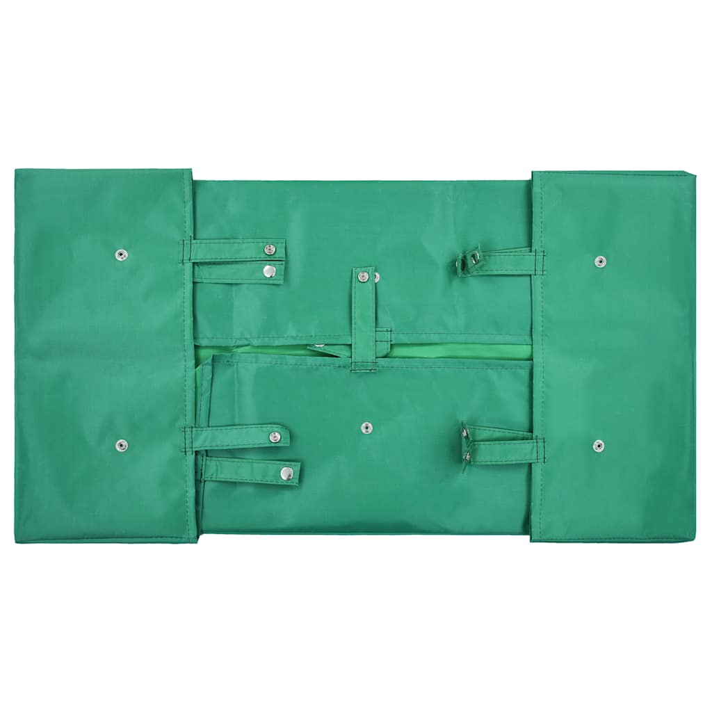 vidaXL Garden Cart Liner Green Fabric
