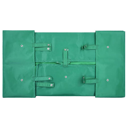vidaXL Garden Cart Liner Green Fabric
